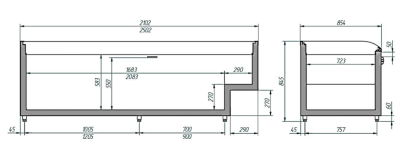 Ларь-бонета CRYSPI RONDO ЛБ С 2500